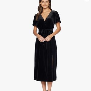 Sanctuary Clothing Womens Velvet Shift Dress Size XS